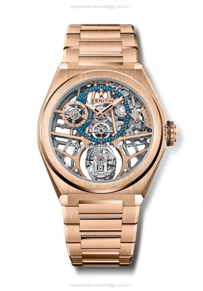 Zenith Defy Mens watch Unisex Manual winding Rose gold 18.9000.8812 79.M9000