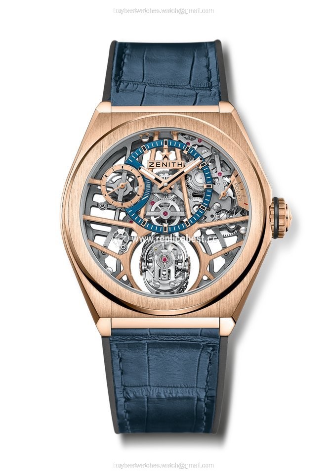 Zenith Defy Mens watch Unisex Manual winding Rose gold 18.9000.8812 79.R584
