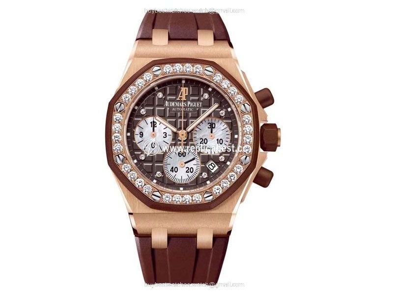 Audemars Piguet Royal Oak Offshore Lady Womens watch Automatic Rose gold 26287OK.ZZ.D081CR.01