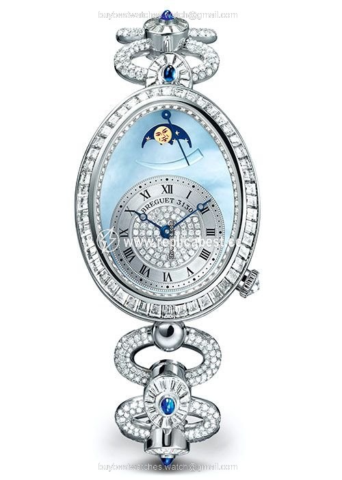 Breguet Reine de Naples Womens watch Automatic White gold 8909BB VD J29.DDD0