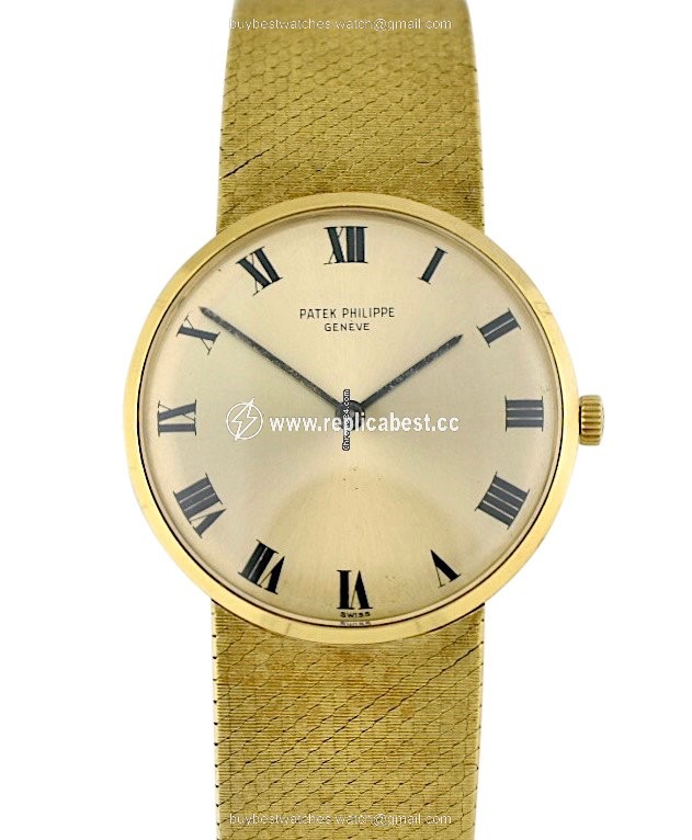 Patek Philippe Calatrava Mens watch Unisex Manual winding Yellow gold 3513