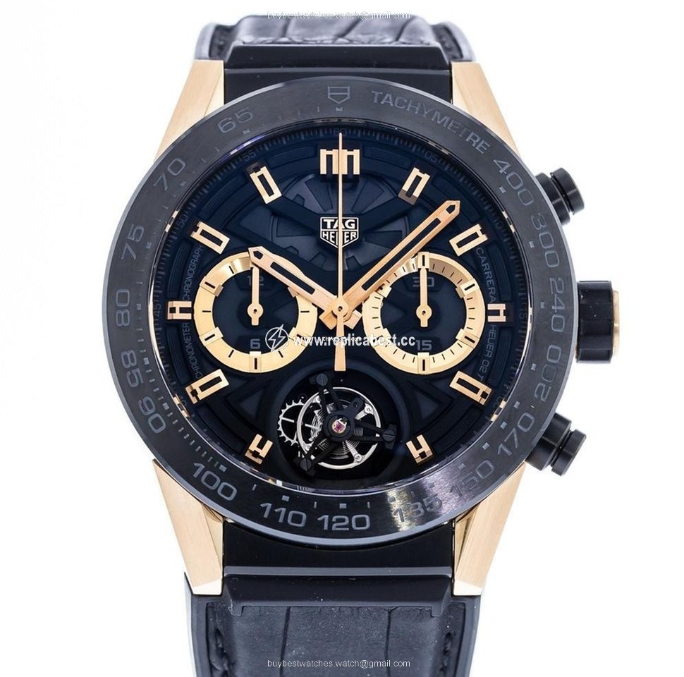 TAG Heuer Carrera Heuer-02T Mens watch Unisex Automatic Titanium CAR5A5Y.FC6377