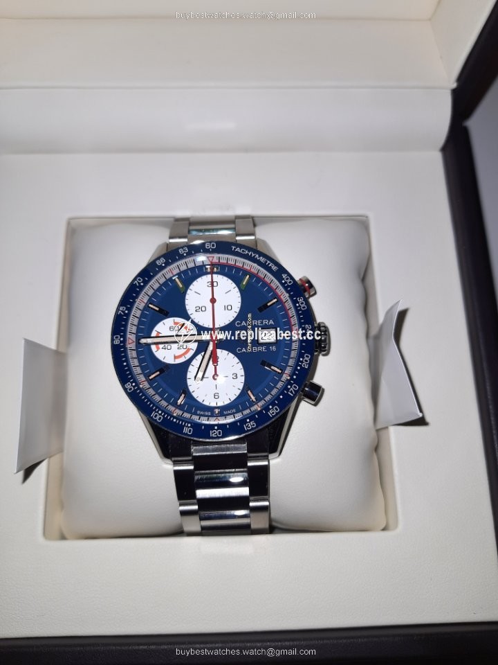 TAG Heuer Carrera Calibre 16 Mens watch Unisex Automatic Steel WUW3504