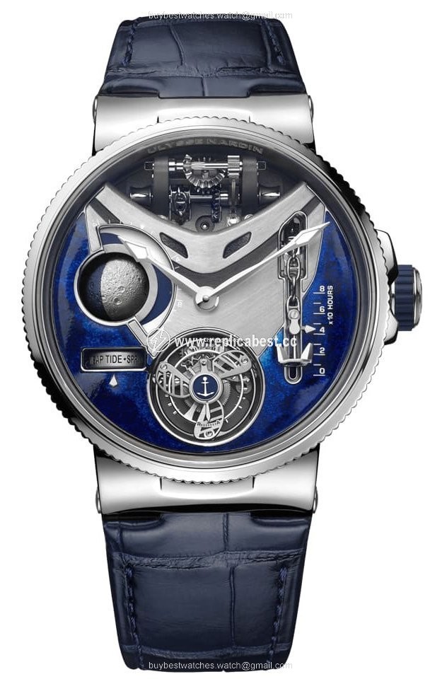 Ulysse Nardin Mens watch Unisex Manual winding Platinum 6319-305