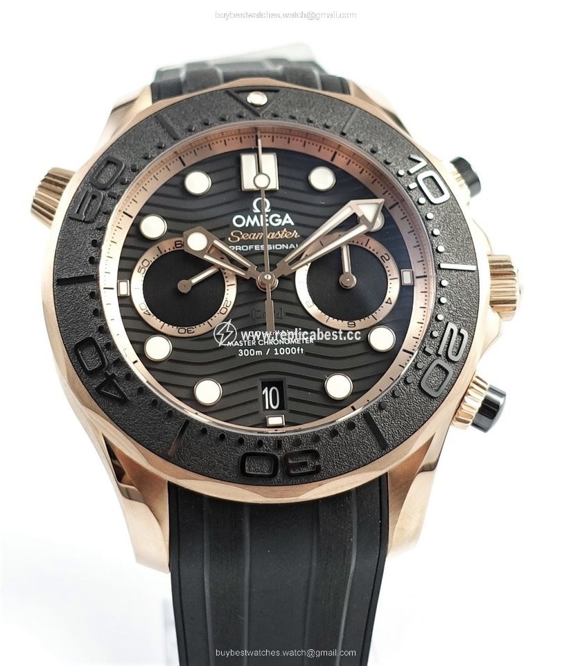Omega Seamaster Diver 300 M Mens watch Unisex Automatic Rose gold 210.62.44.51.01.001