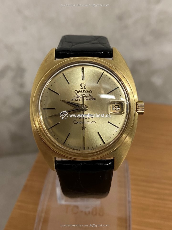 Omega Constellation Mens watch Unisex Automatic Yellow gold 168.009