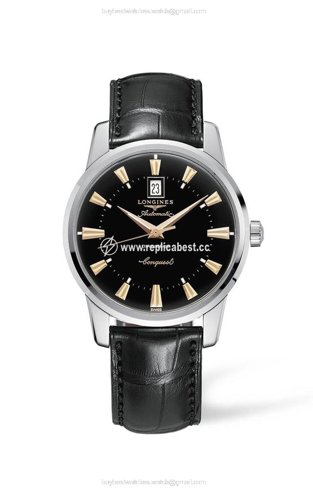 Longines Conquest Heritage Mens watch Unisex Automatic Steel L1.645.4.52.4