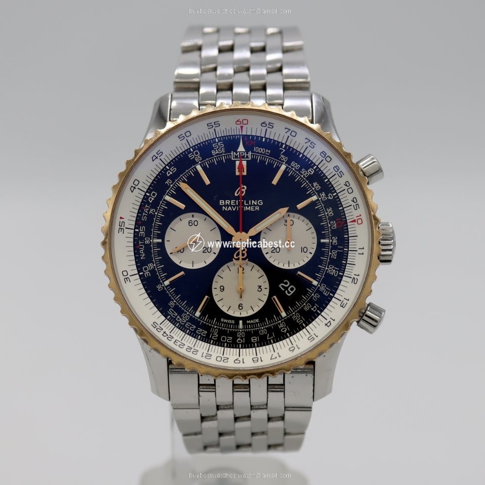 Breitling Navitimer 01 (46 MM) Mens watch Unisex Automatic Gold Steel UB0127211B1A1