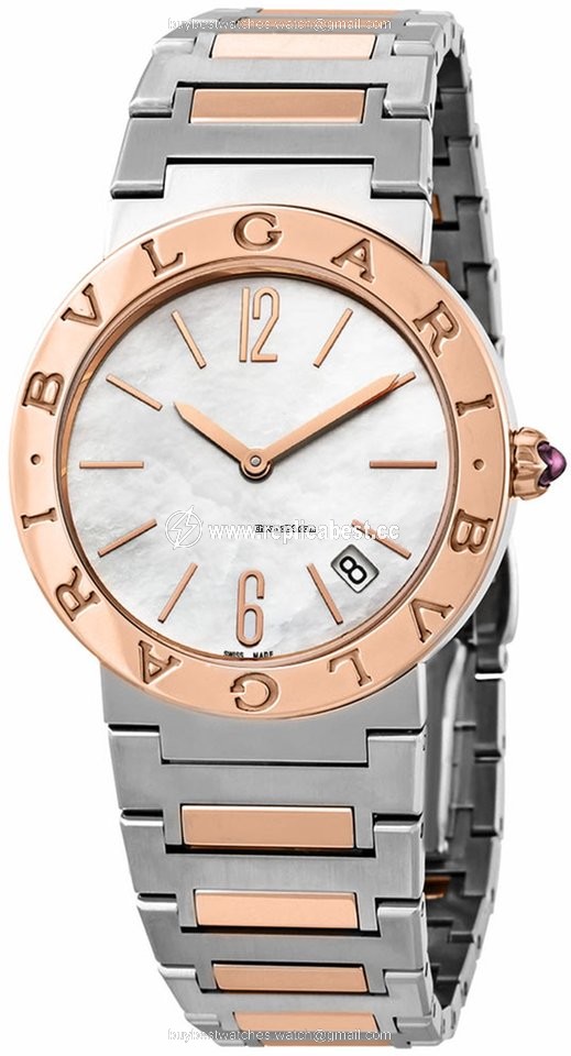 Bulgari Womens watch Quartz Gold Steel 102925
