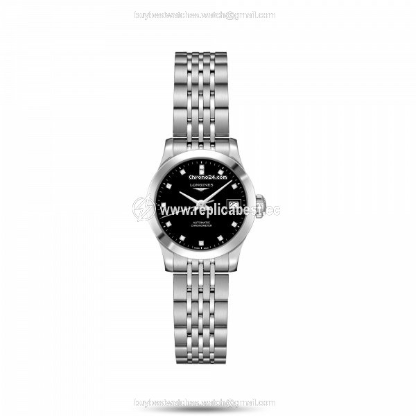 Longines Record Womens watch Automatic Steel L2.320.4.57.6