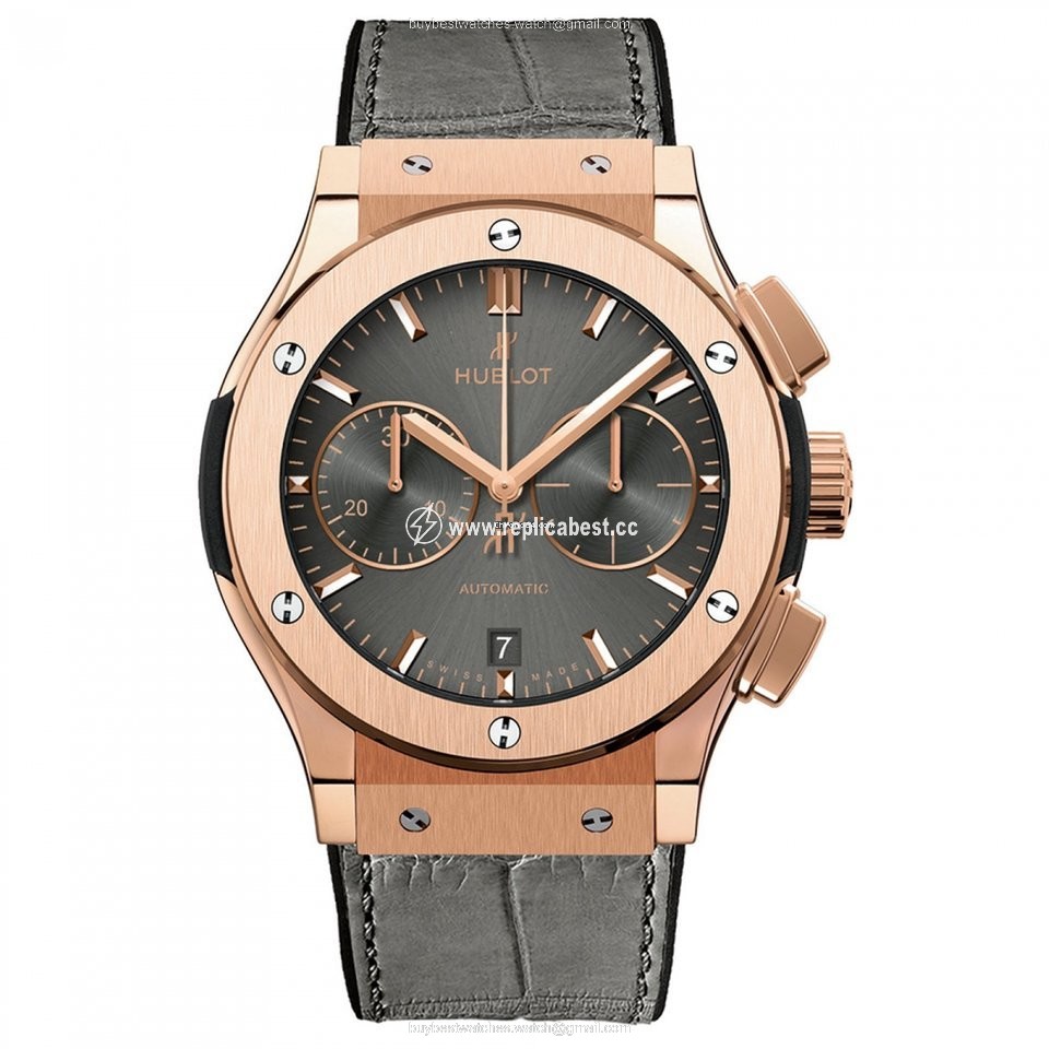 Hublot Classic Fusion Racing Grey Mens watch Unisex Automatic Rose gold 521OX7081LR