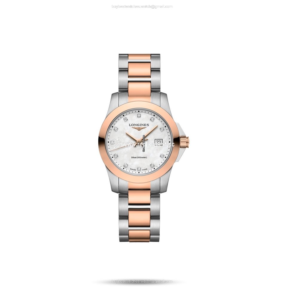 Longines Conquest Womens watch Quartz Steel L3.376.3.88.7