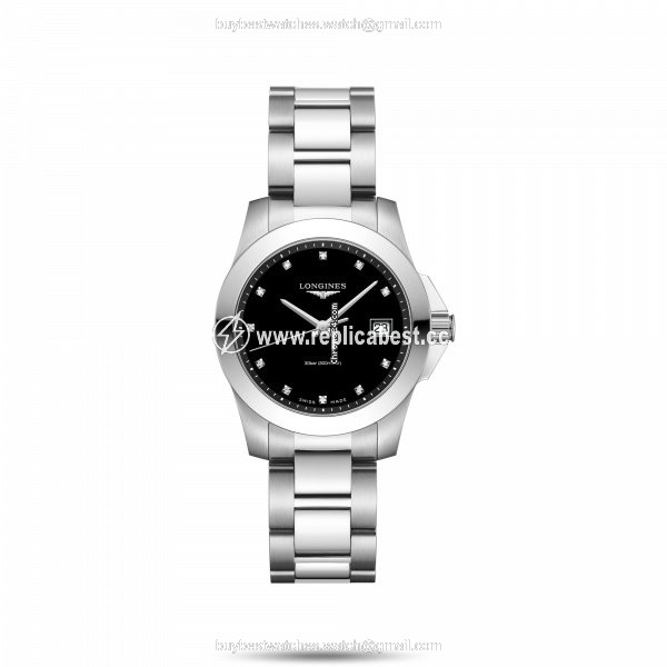 Longines Conquest Womens watch Quartz Steel L3.377.4.57.6