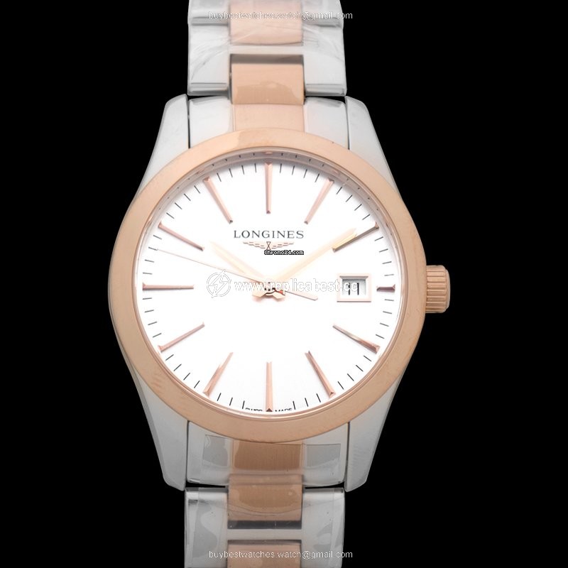 Longines Conquest Classic Womens watch Quartz Rose gold L23863727