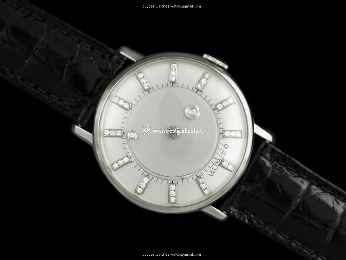 Jaeger-LeCoultre Mens watch Unisex Manual winding White gold 7281