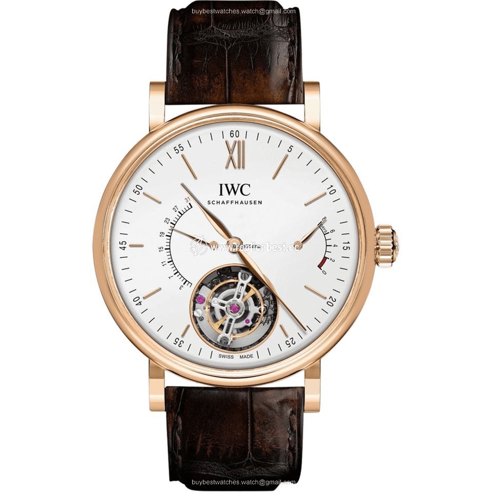 IWC Portofino Hand-Wound Mens watch Unisex Manual winding Rose gold IW516501