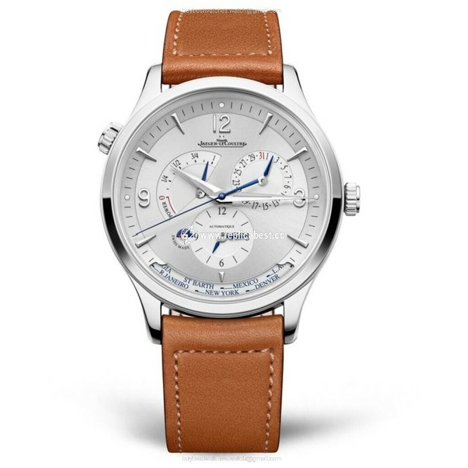 Jaeger-LeCoultre Master Geographic Mens watch Unisex Automatic Steel Q4128420 or 4128420