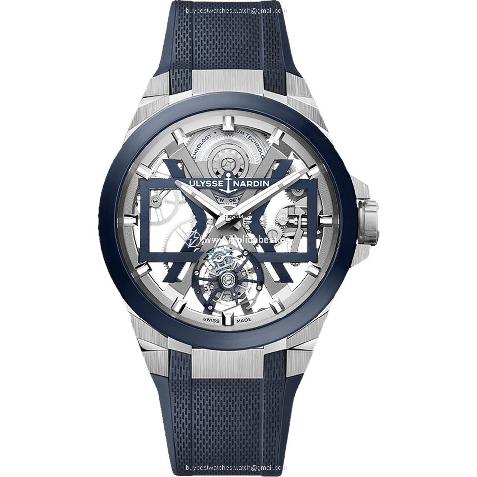 Ulysse Nardin Mens watch Unisex Automatic Ceramic 1723-400-3|? 03