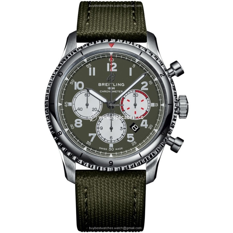 Breitling Aviator 8 Mens watch Unisex Automatic Steel AB01192A1L1X1
