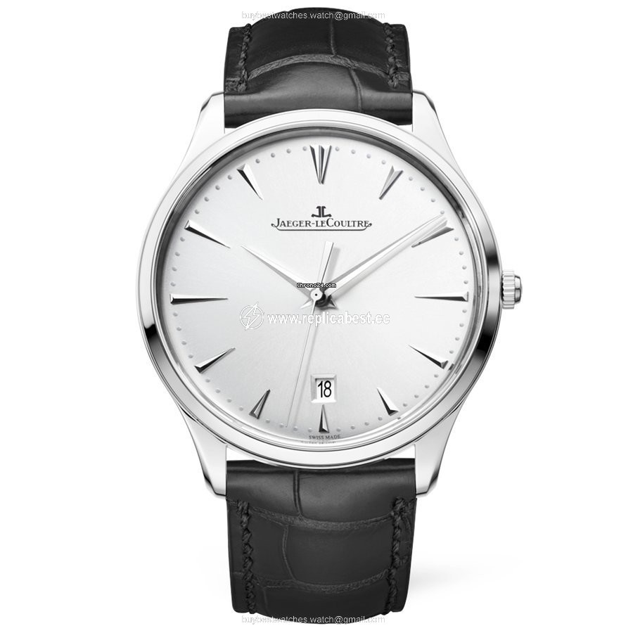 Jaeger-LeCoultre Master Ultra Thin Date Mens watch Unisex Automatic Steel 1238420