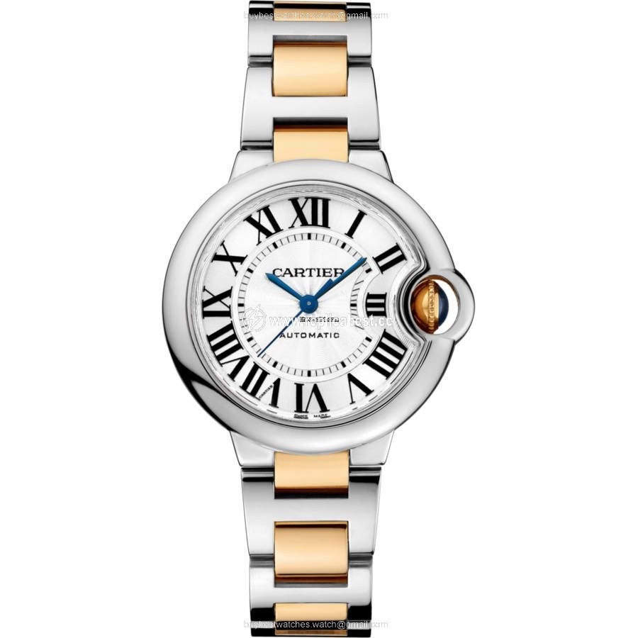 Cartier Ballon Bleu 33mm Womens watch Automatic Steel W2BB0002