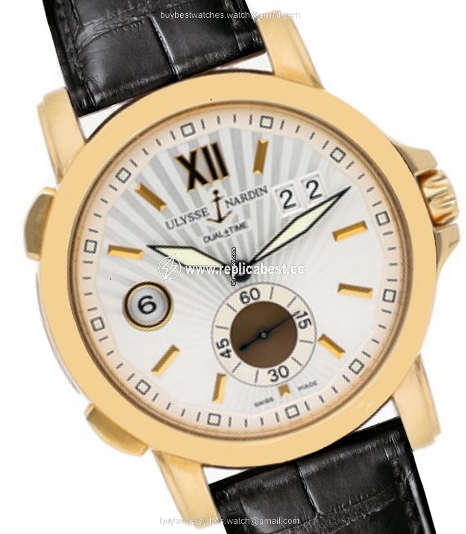 Ulysse Nardin Dual Time Automatic Rose gold 246-55 60