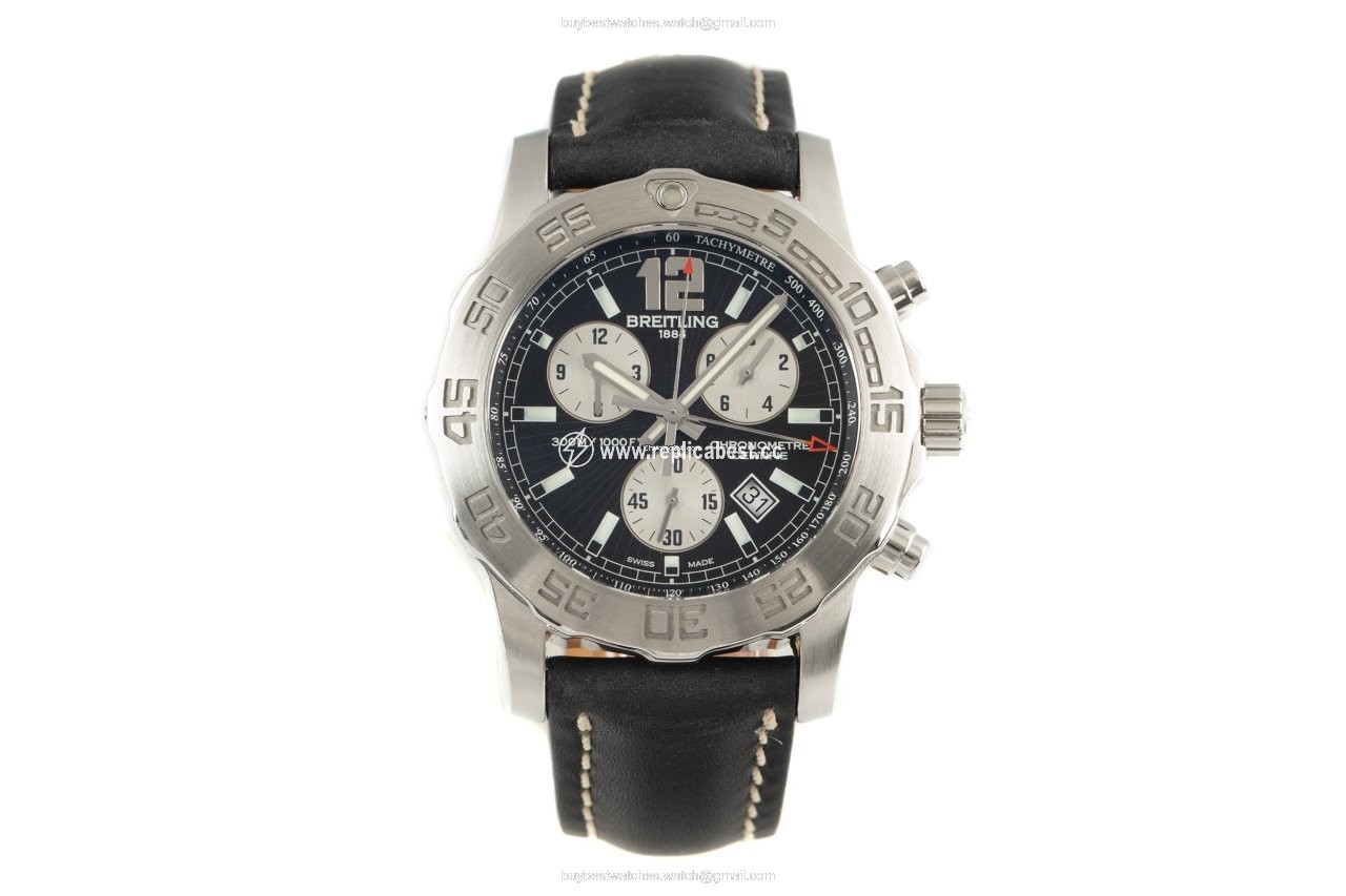 Breitling Colt Chronograph II Mens watch Unisex Quartz Steel A73387