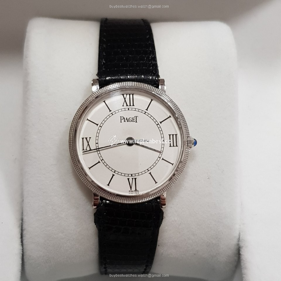 Piaget Altiplano Mens watch Unisex Manual winding White gold 9011