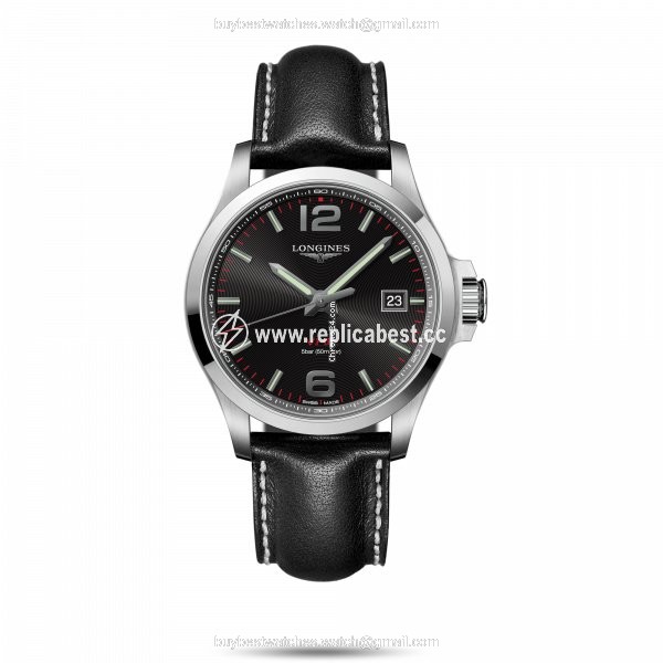 Longines Conquest Mens watch Unisex Quartz Steel L3.726.4.56.2