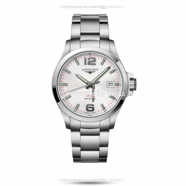 Longines Conquest Mens watch Unisex Quartz Steel L3.726.4.76.6