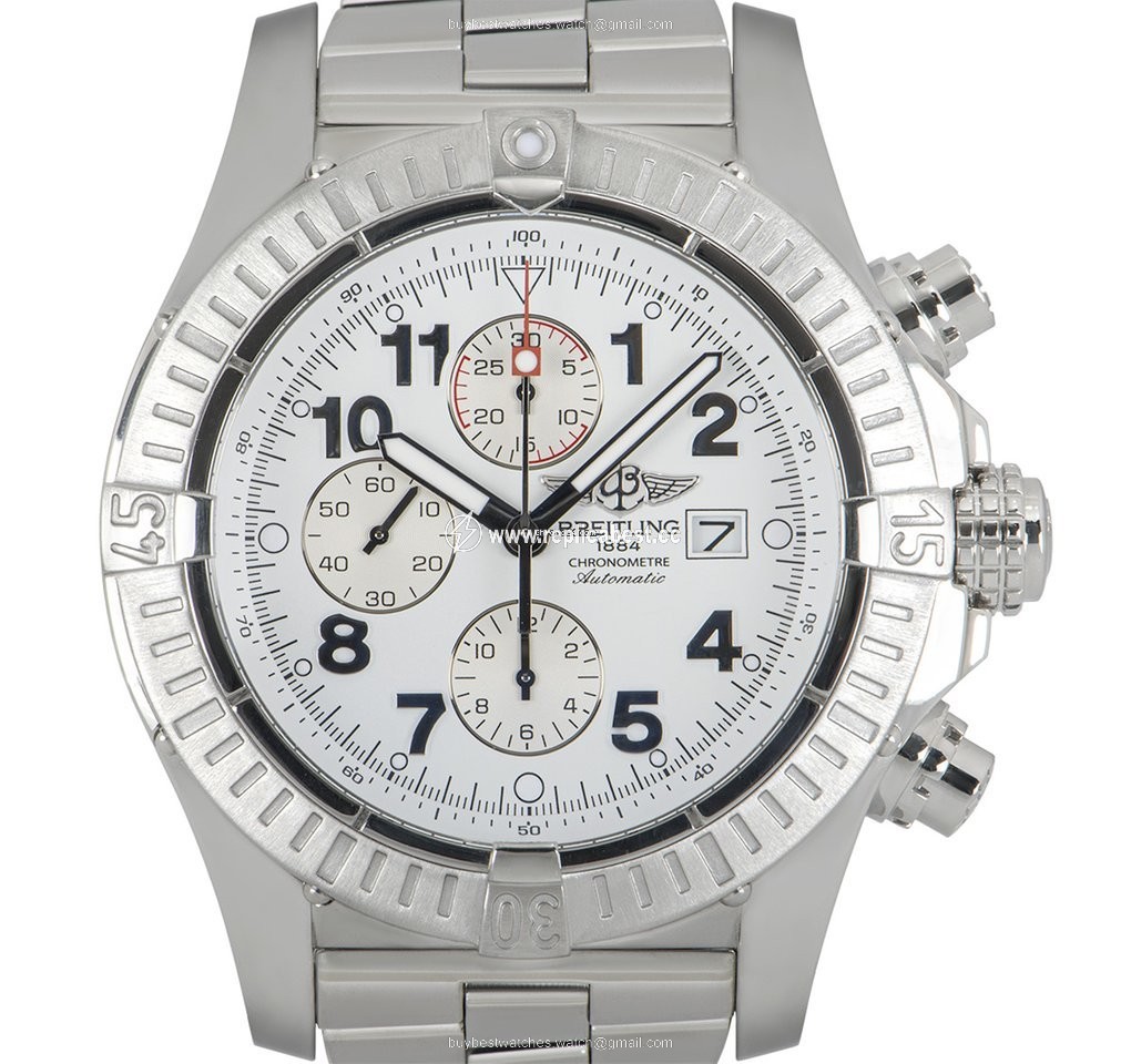 Breitling Super Avenger Mens watch Unisex Automatic Steel A1337011 A562