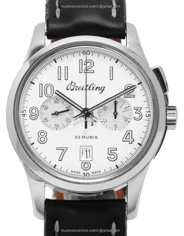 Breitling Transocean Chronograph 1915 Mens watch Unisex Manual winding Steel AB141112.G799