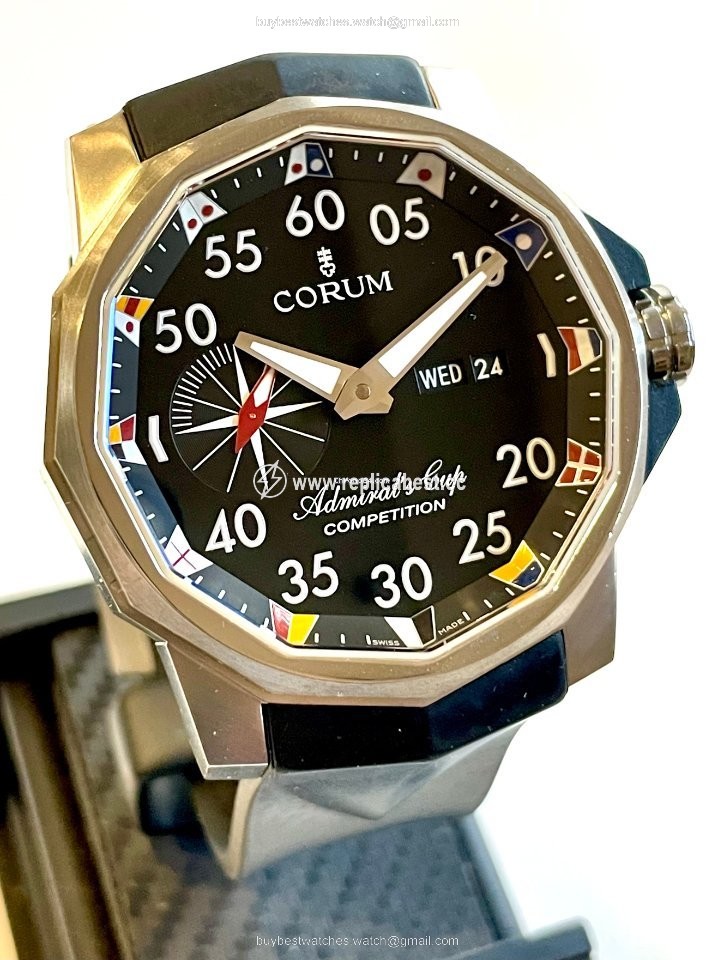 Corum Admirals Cup Competition 48 Mens watch Unisex Automatic Titanium 947.931.04