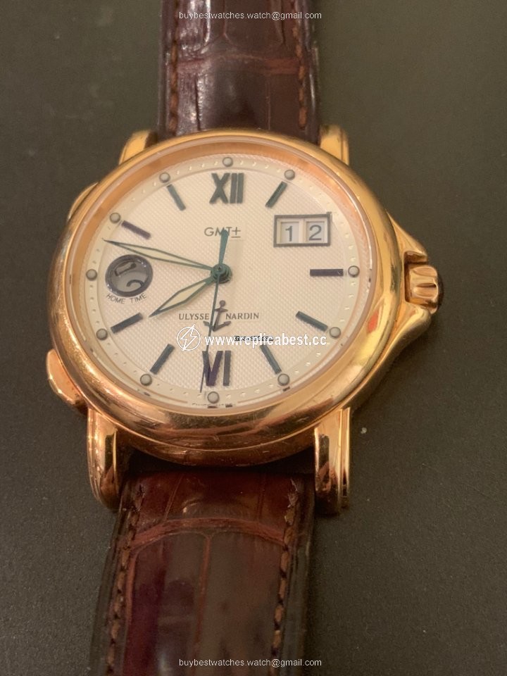 Ulysse Nardin Mens watch Unisex Automatic Rose gold 226-87