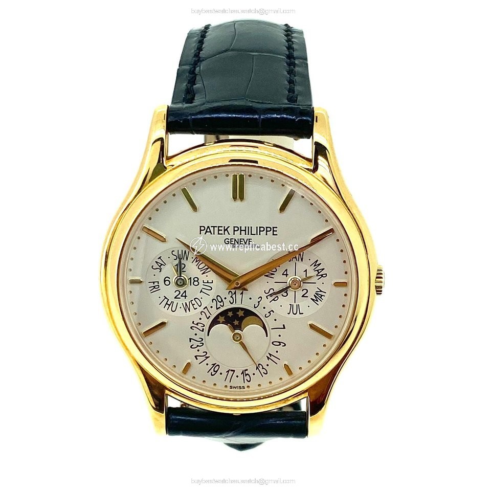 Patek Philippe Perpetual Calendar Mens watch Unisex Automatic Yellow gold 5140J-001