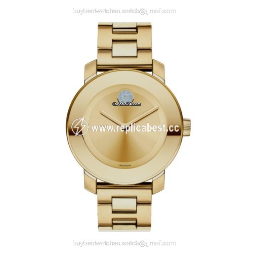 Movado Bold Womens watch Manual winding Yellow gold 3600104