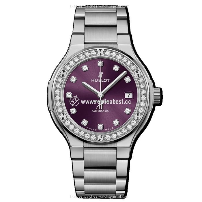 Hublot Classic Fusion 45, 42, 38, 33 mm Womens watch Automatic Titanium 568.NX.897P.NX.1204