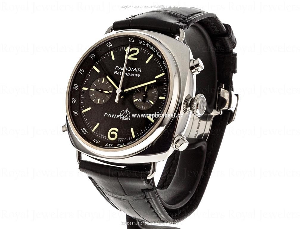 Panerai Radiomir Rattrapante Mens watch Unisex Automatic Steel PAM 00214