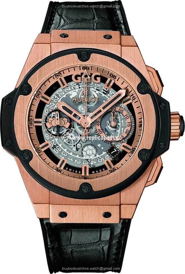 Hublot King Power Mens watch Unisex Automatic Rose gold 701.OX.0181.LR.GGO17