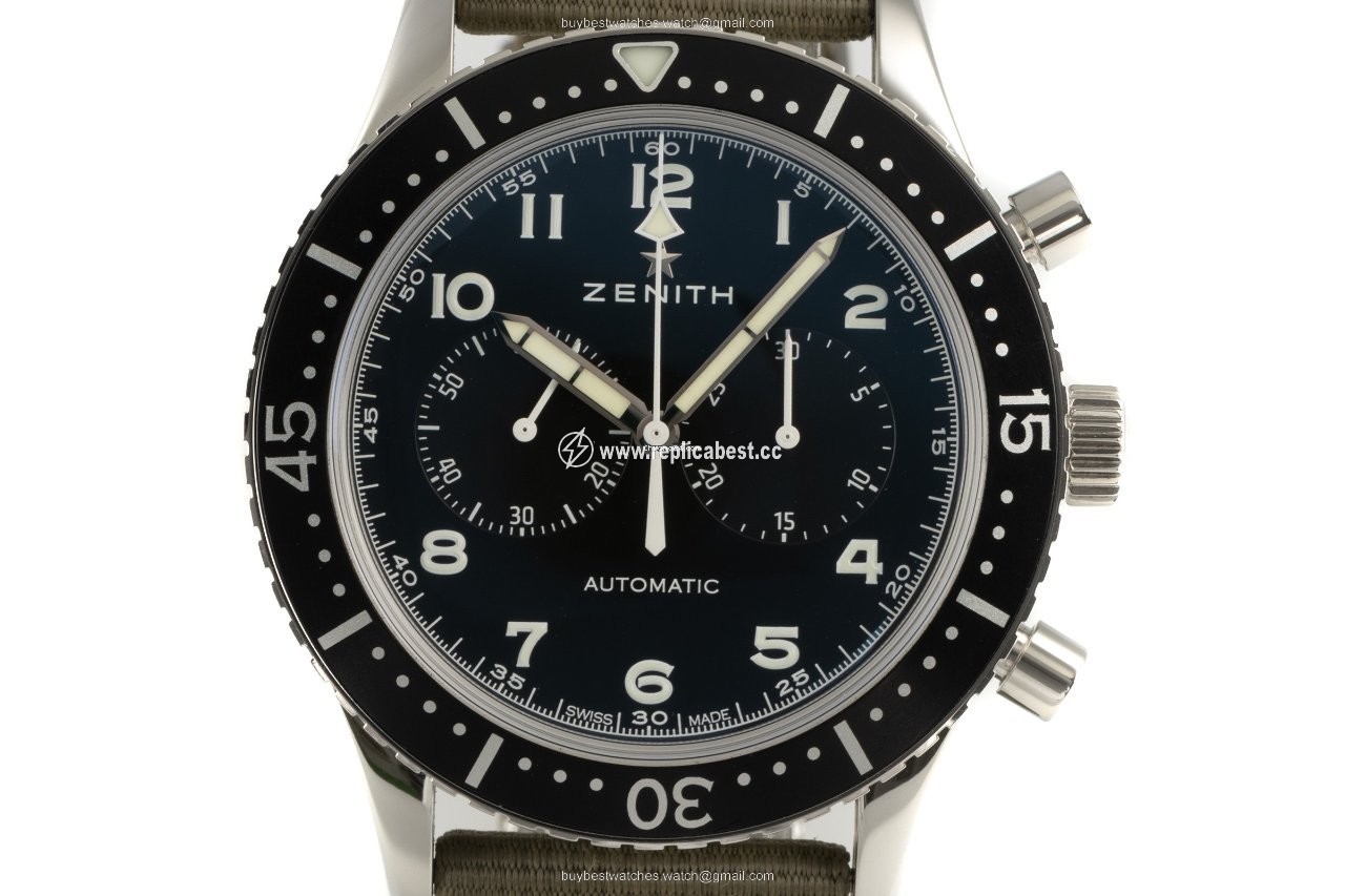 Zenith Pilot Mens watch Unisex Automatic Steel 03.2240.4069