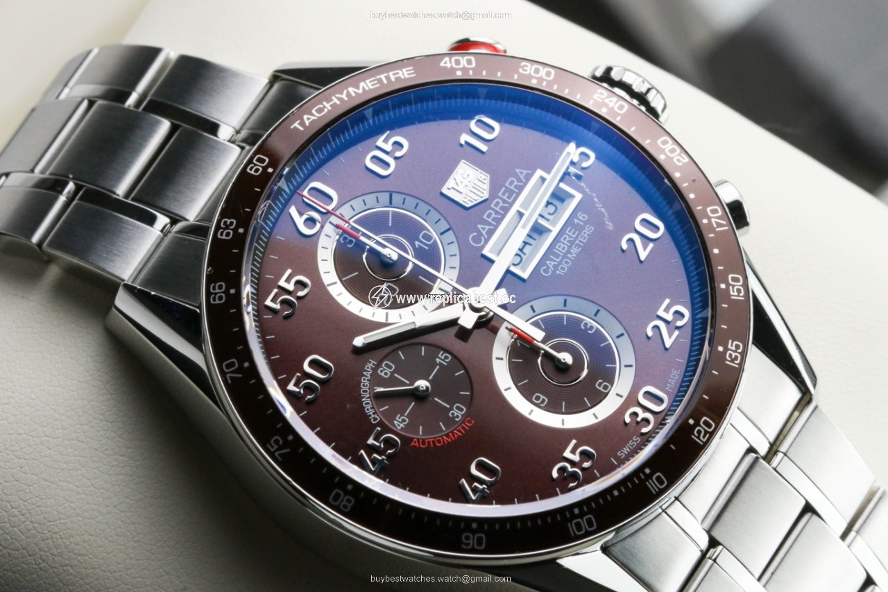 TAG Heuer Carrera Calibre 16 Mens watch Unisex Automatic Steel CV2A12