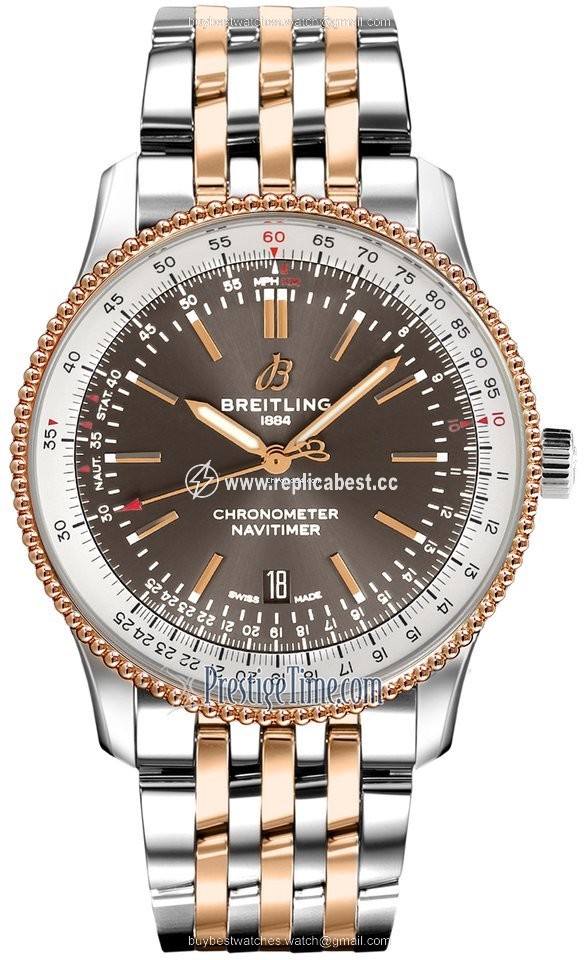 Breitling Navitimer Mens watch Unisex Automatic Gold Steel u17326211m1u1
