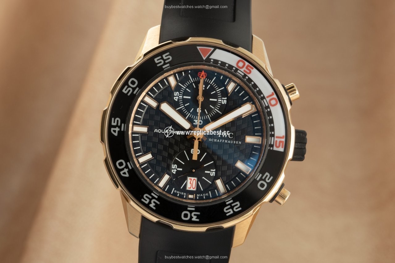 IWC Aquatimer Chronograph Mens watch Unisex Automatic Yellow gold IW376905