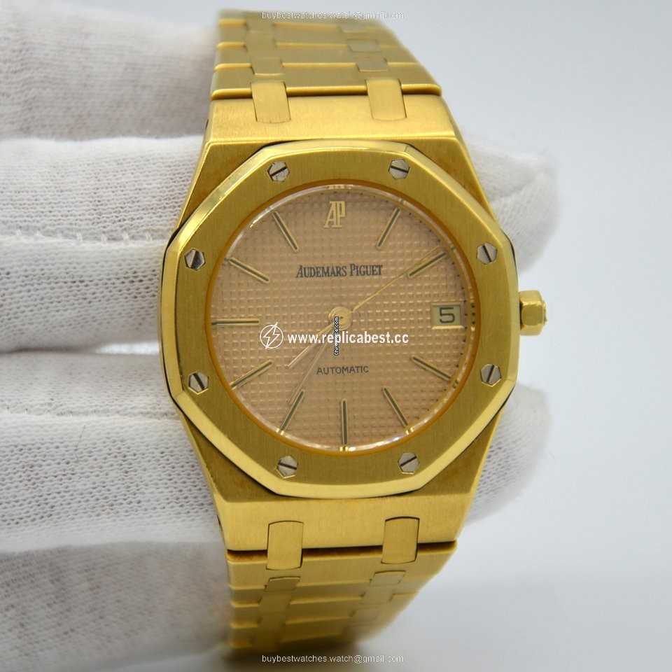 Audemars Piguet Royal Oak Mens watch Unisex Automatic Yellow gold 4100BA