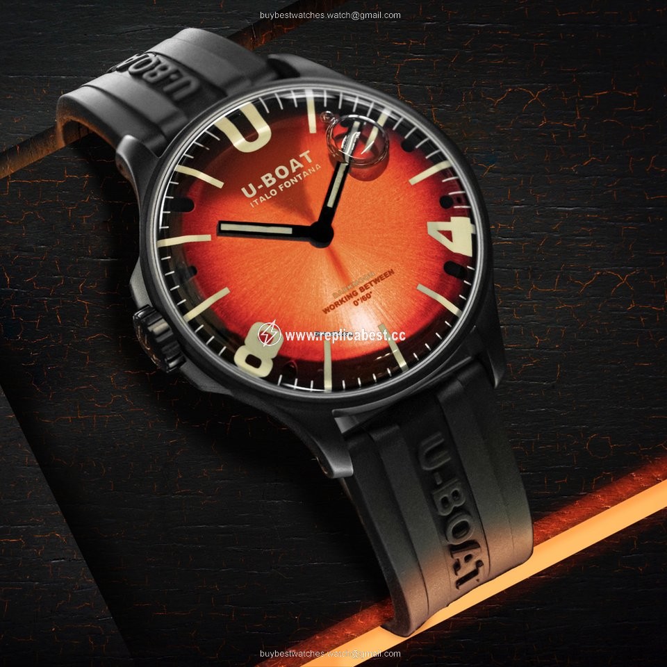 U-Boat Mens watch Unisex Quartz Steel 8697