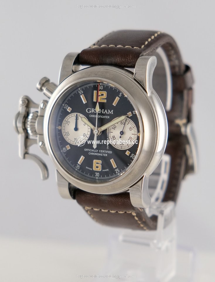 Graham Chronofighter Mens watch Unisex Automatic Steel 2 CFAS