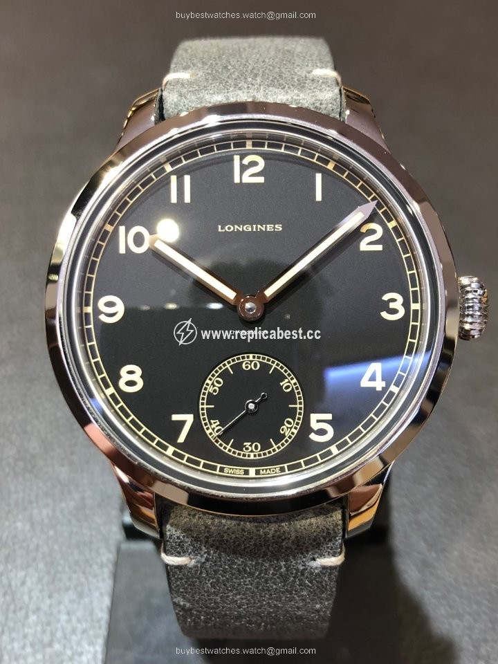 Longines Heritage Mens watch Unisex Manual winding Steel L28264532