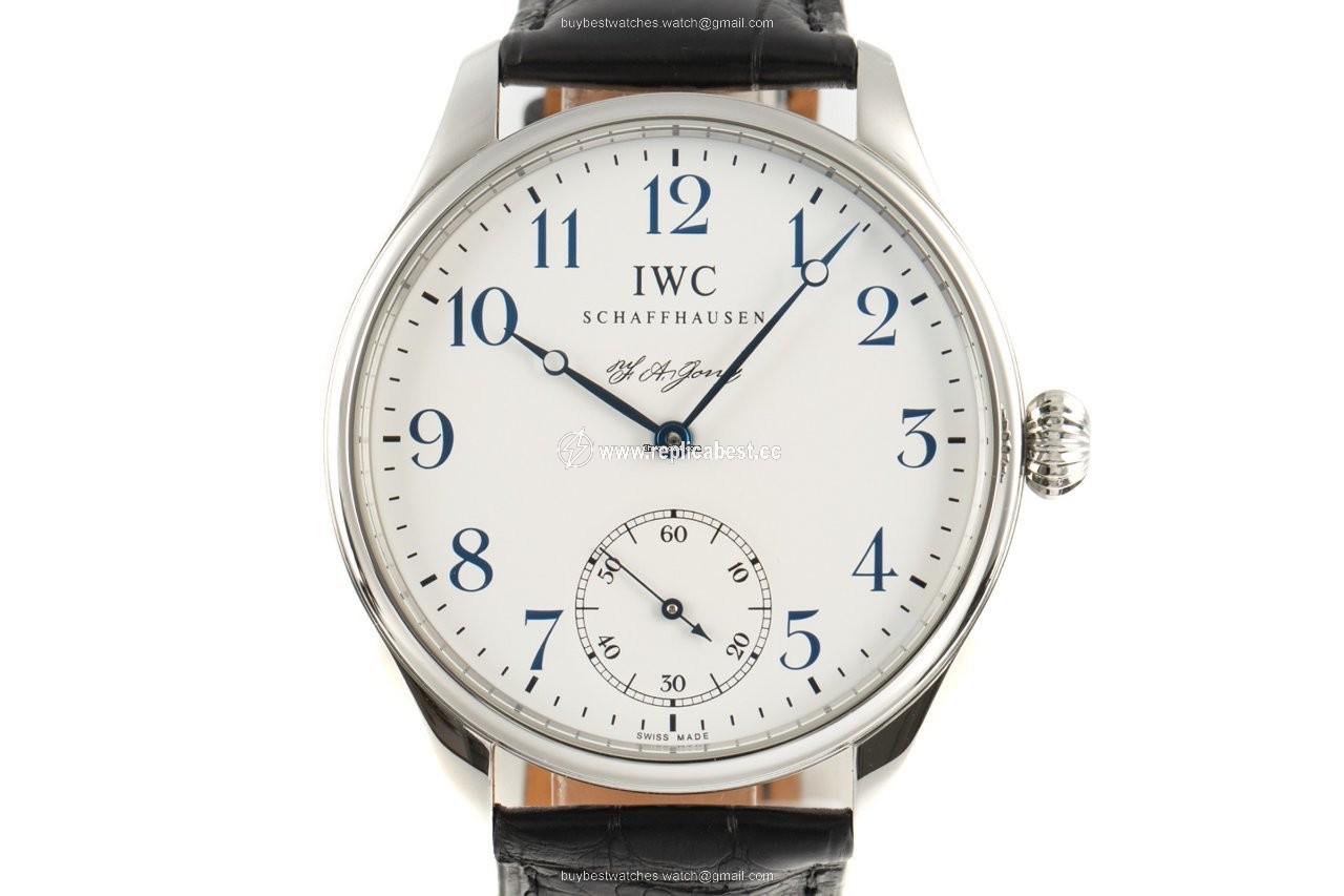 IWC Portuguese Hand-Wound Mens watch Unisex Manual winding Steel 5442