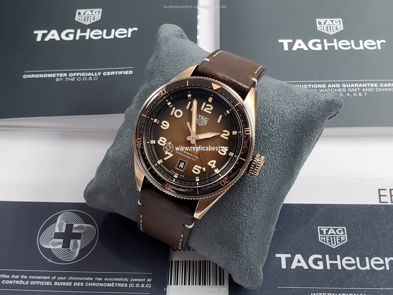 TAG Heuer Autavia Mens watch Unisex Automatic Bronze WBE5191.FC8276