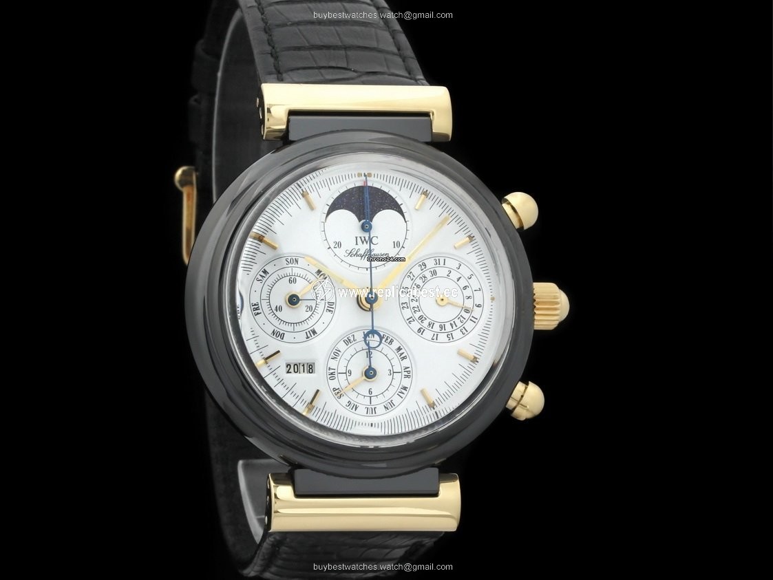 IWC Da Vinci Perpetual Calendar Mens watch Unisex Automatic Ceramic 3755